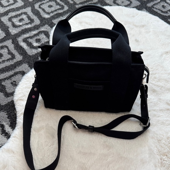 Charles & Keith Black Crossbody Bag - Picture 1 of 9